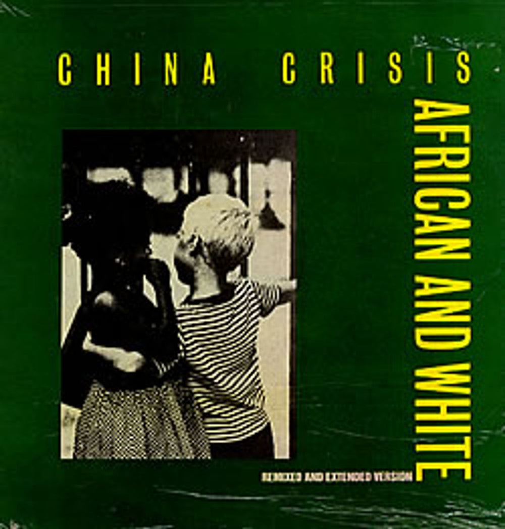 China Crisis African And White - Extended Remix UK 12" vinyl single (12 inch record / Maxi-single) INEV011-12