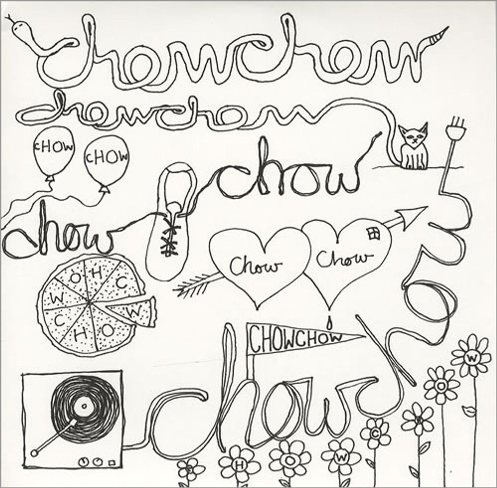 Chow Chow Chow Chow EP UK 7" vinyl single (7 inch record / 45) FP7065