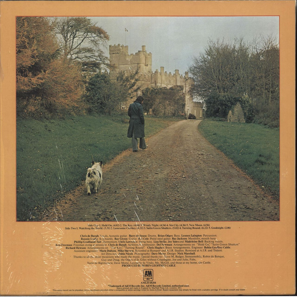 Chris De Burgh Far Beyond These Castle Walls... UK vinyl LP album (LP record)