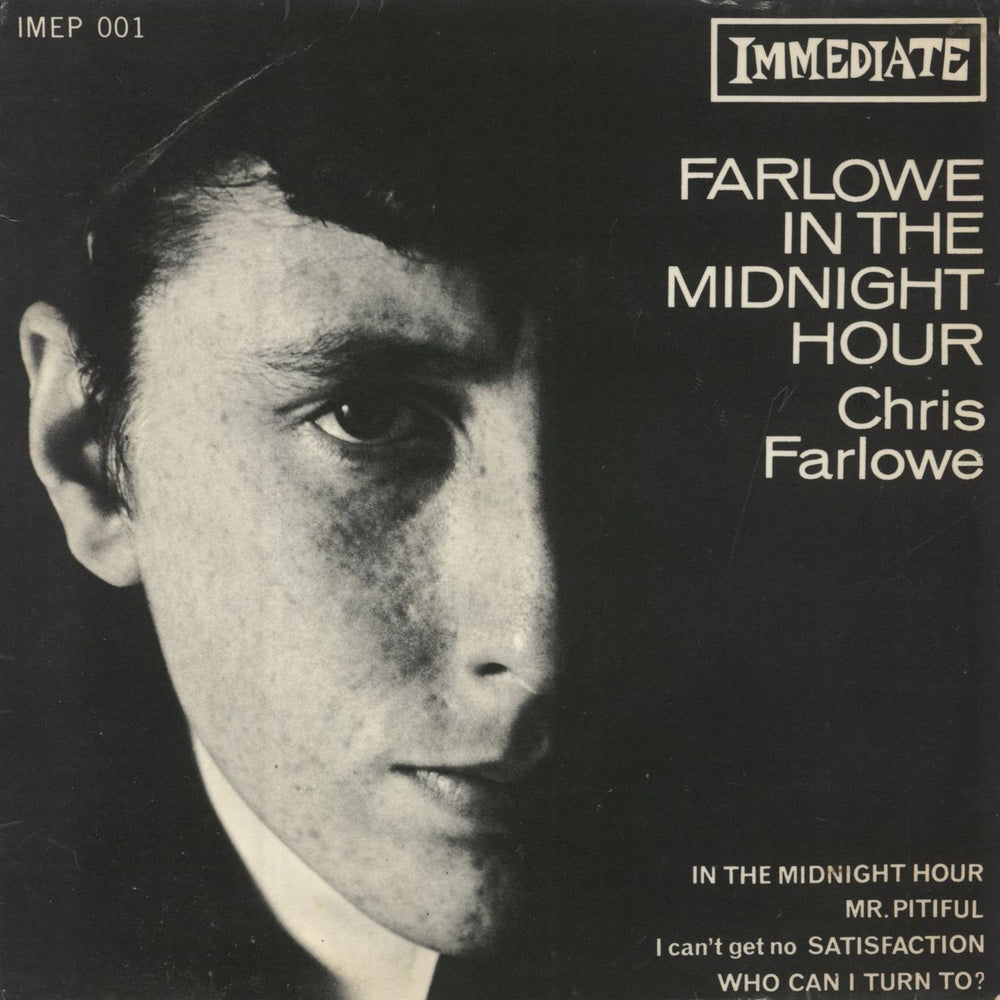 Chris Farlowe Farlowe In The Midnight Hour EP UK 7" vinyl single (7 inch record / 45) IMEP001