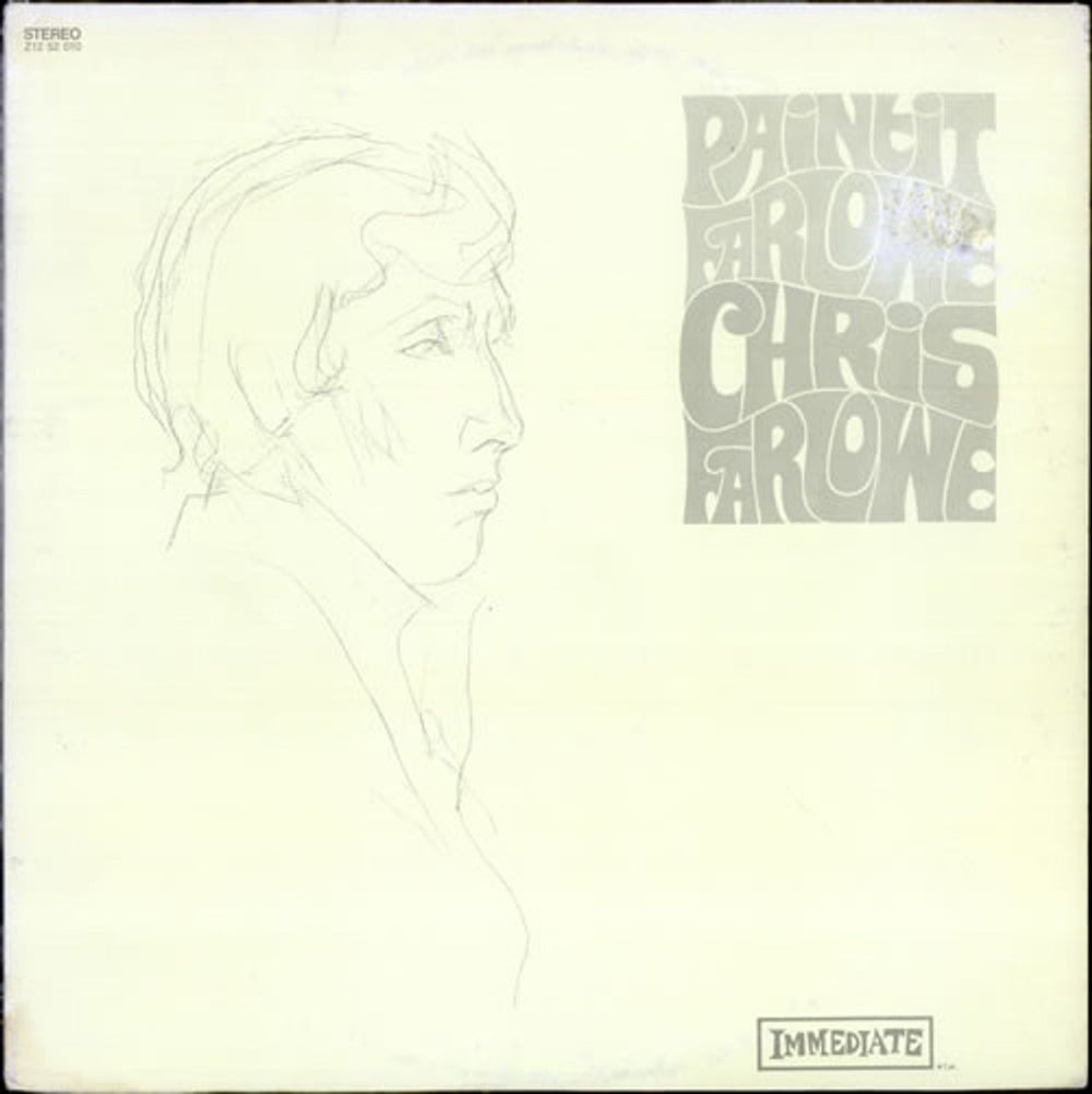 Chris Farlowe Paint It Farlowe US vinyl LP album (LP record) Z1252010