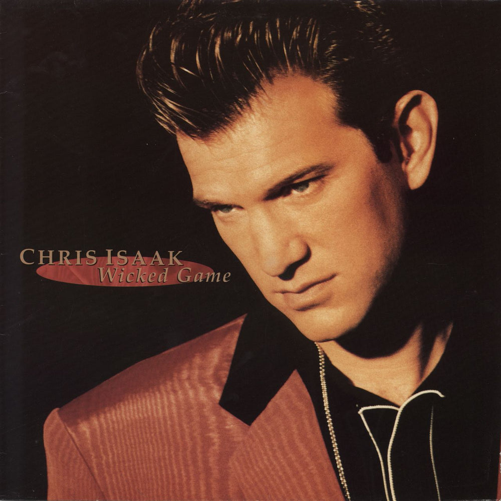 Chris Isaak Wicked Game UK vinyl LP album (LP record) WX406