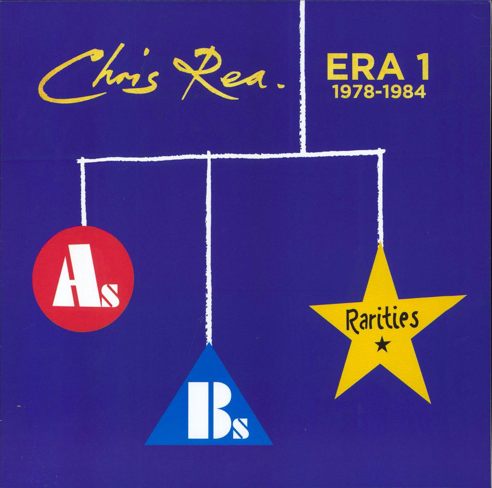 Chris Rea ERA 1 1978-1984 UK vinyl LP album (LP record) 0190295306069