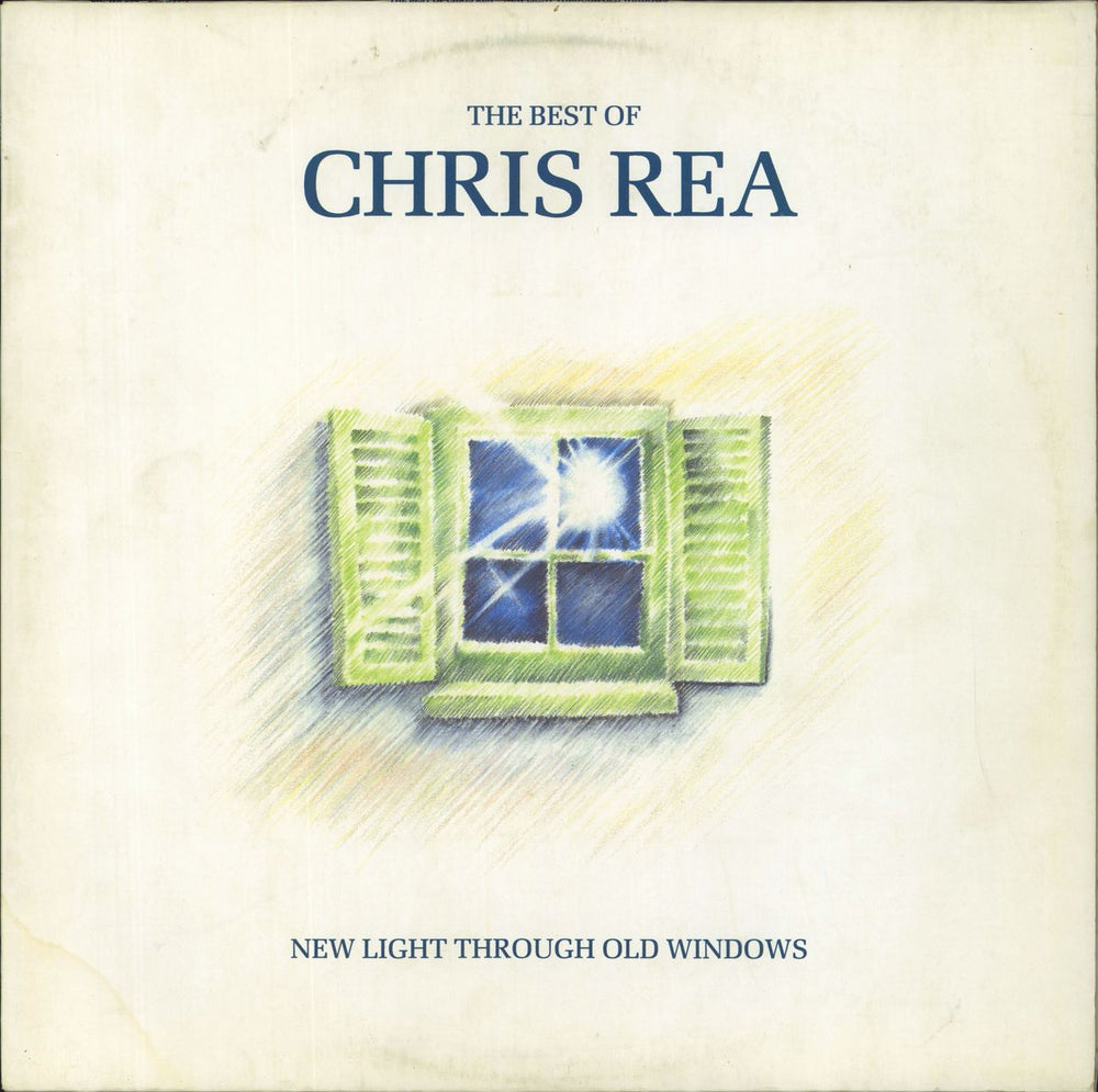 Chris Rea New Light Through Old Windows - EX UK vinyl LP album (LP record) WX200