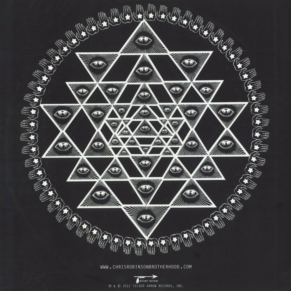 Chris Robinson The Magic Door - White & Black Vinyl US 2-LP vinyl record set (Double LP Album)