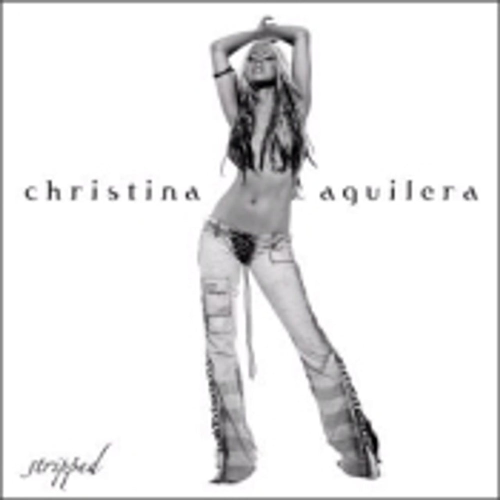 Christina Aguilera Stripped UK CD album (CDLP) AAGCDST225398