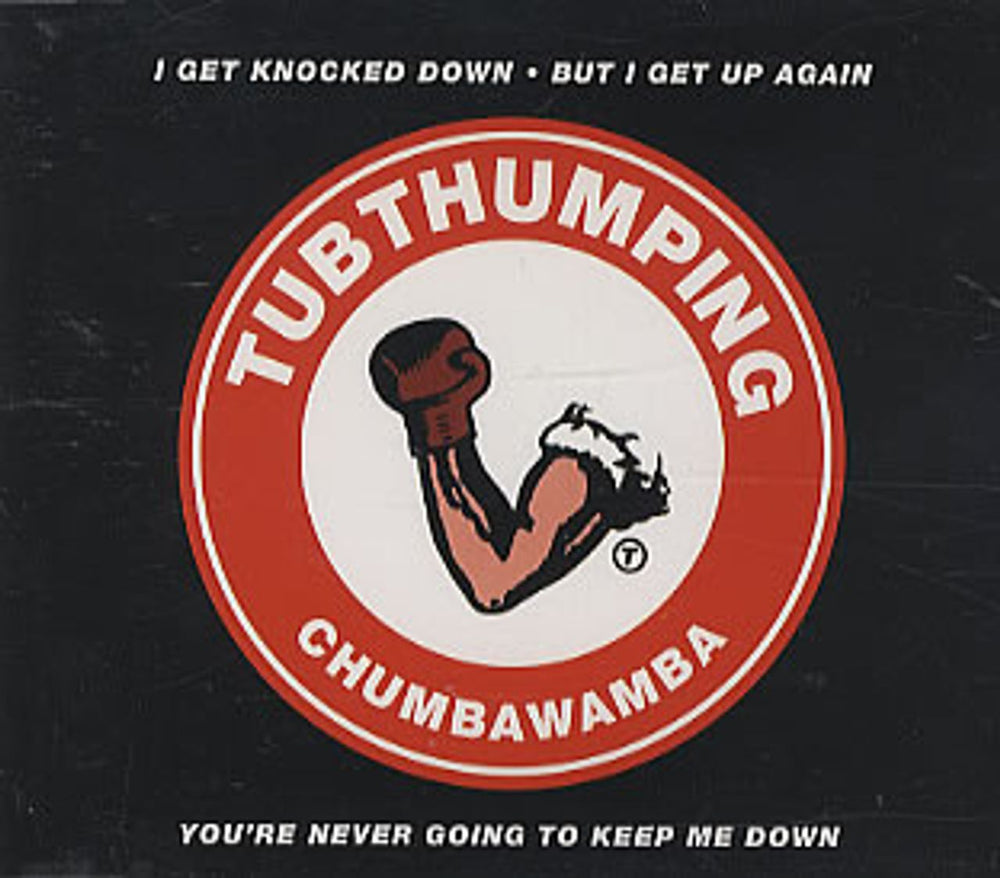 Chumbawamba Tubthumping UK CD single (CD5 / 5") CDEM486