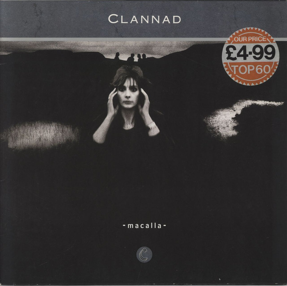 Clannad Macalla - Price Stickered UK vinyl LP album (LP record) PL70894