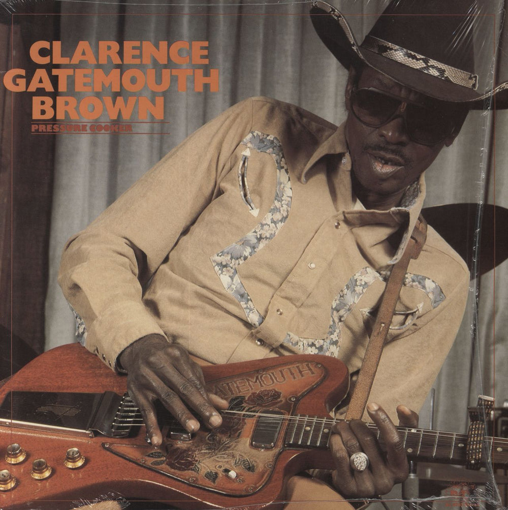 Clarence 'Gatemouth' Brown Pressure Cooker - Shrink Canadian vinyl LP album (LP record) AL4745