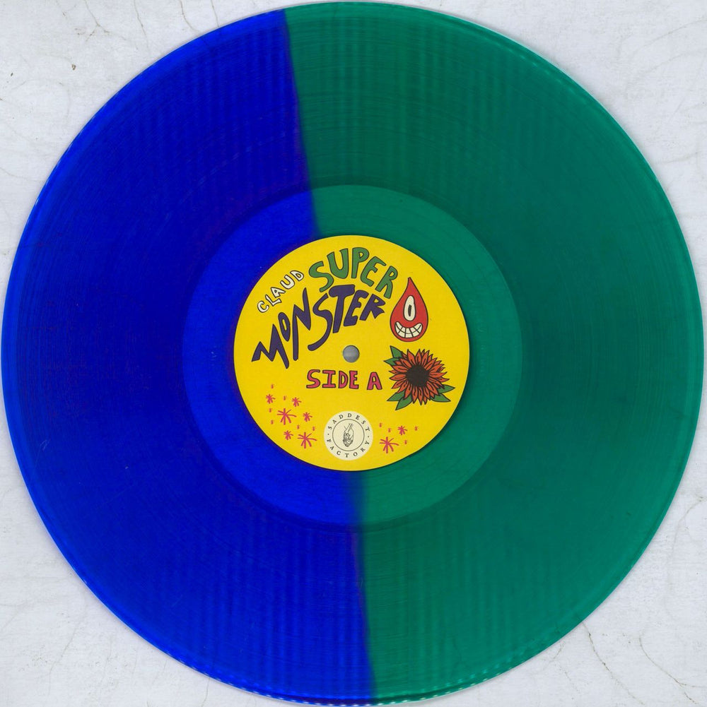 Claud Super Monster - Transparent Blue/Green Vinyl US vinyl LP album (LP record) 56ALPSU825480