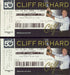 Cliff Richard 50th Anniversary Tour + Ticket Stub UK tour programme RICTRTH776532