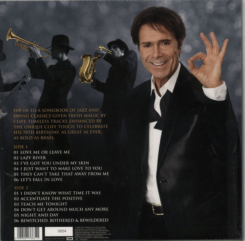 Cliff Richard Bold As Brass - Sealed UK vinyl LP album (LP record) 5099991766311