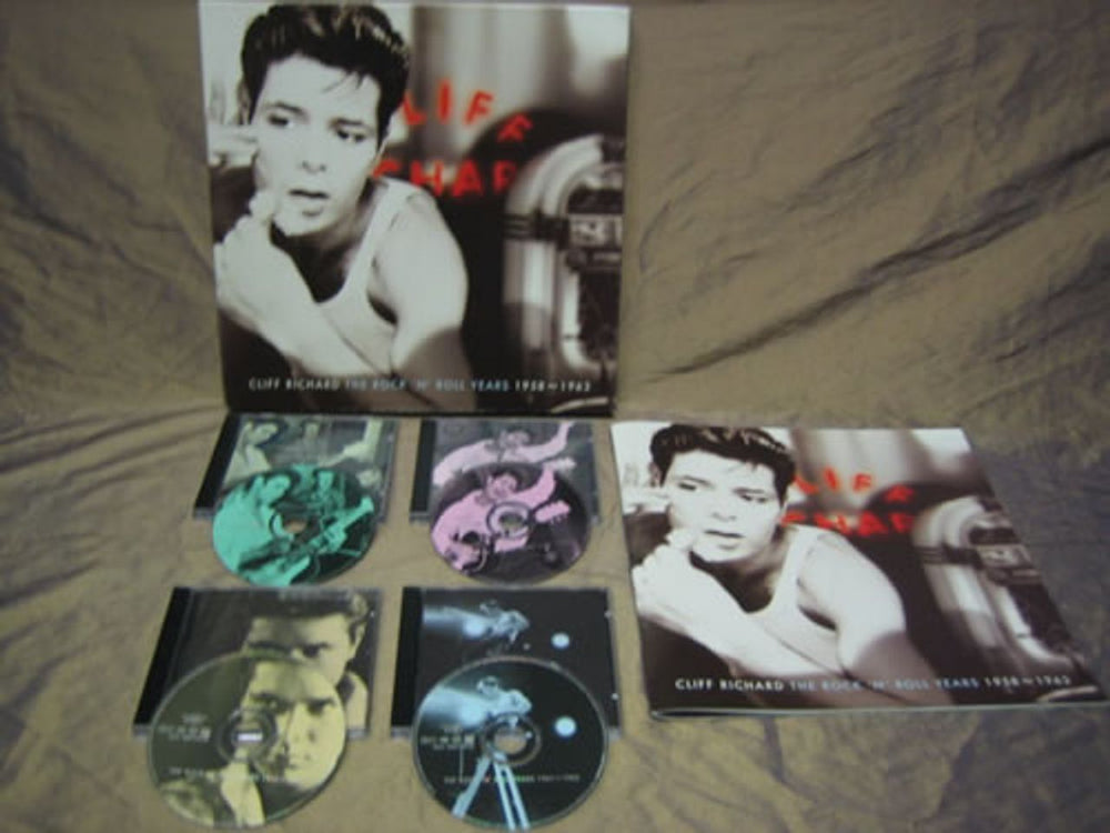 Cliff Richard The Rock N Roll Years: 1958-1963 UK CD Album Box Set CDCLIFF001