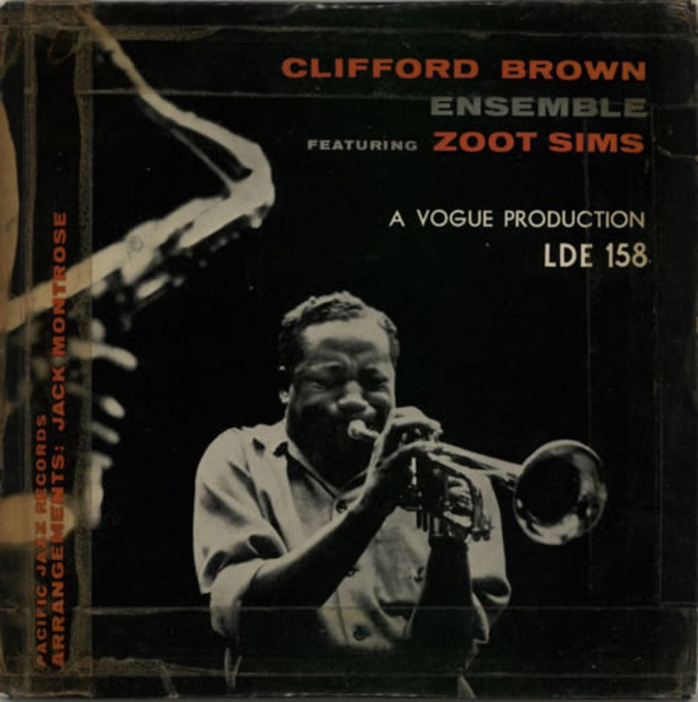 Clifford Brown Clifford Brown Ensemble Featuring Zoot Sims UK 10" vinyl single (10 inch record) L.D.E.158