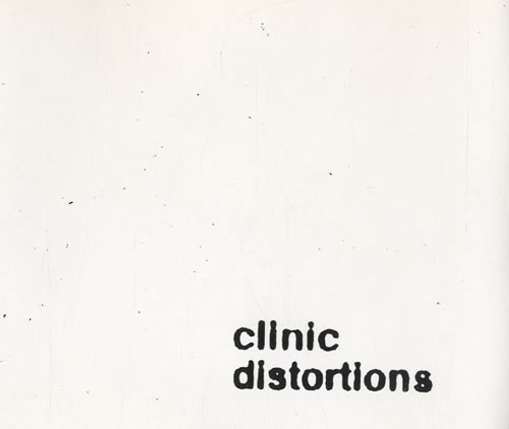 Clinic Distortions UK CD single (CD5 / 5") RUG108CD