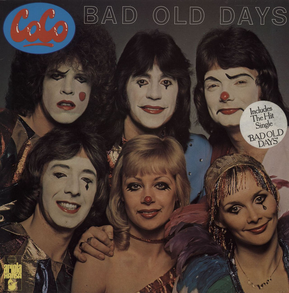 CoCo (Pop) Bad Old Days UK vinyl LP album (LP record) AHAL8005