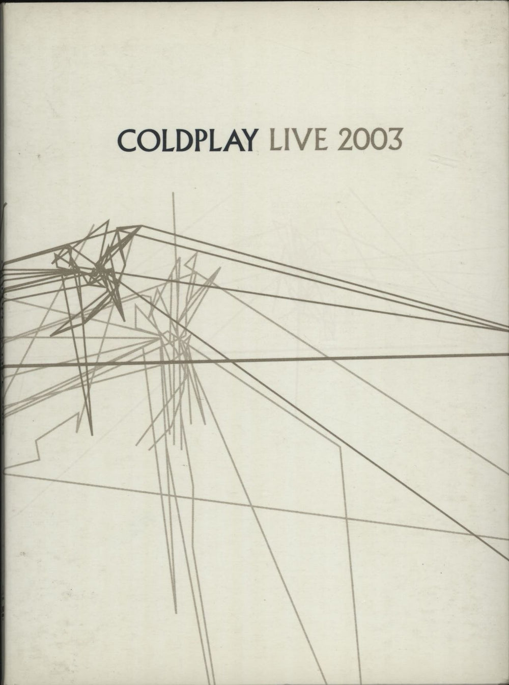 Coldplay Live 2003 UK 2-disc CD/DVD set 0724349094796