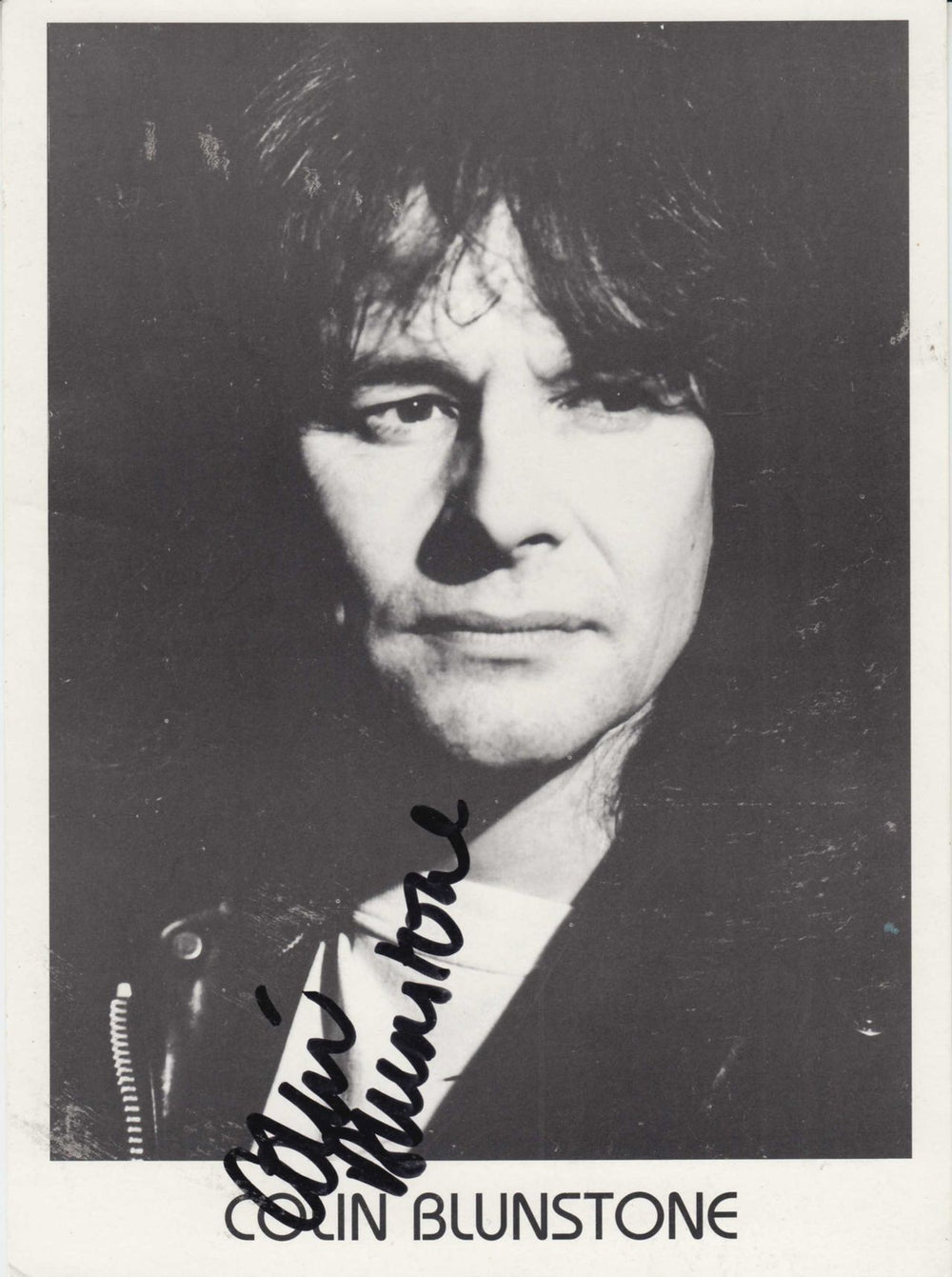 Colin Blunstone Signed Photograph UK photograph SIGNED PHOTO