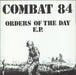 Combat 84 Orders Of The Day EP UK 7" vinyl single (7 inch record / 45) VIC1