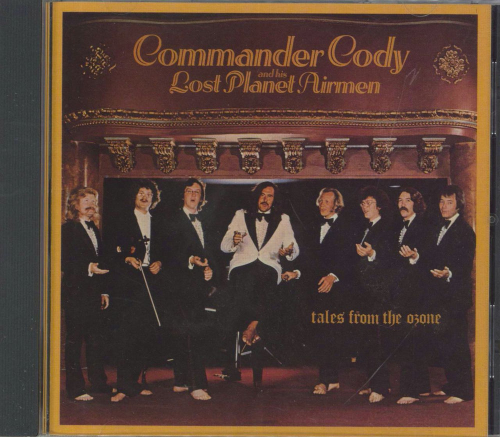 Commander Cody & The Lost Planet Airmen Tales From The Ozone US CD album (CDLP) WOU2883