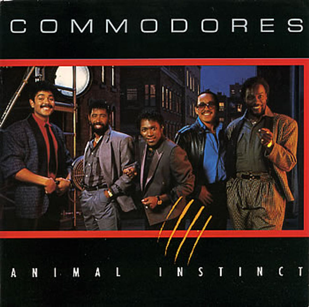 Commodores Animal Instinct UK 12" vinyl single (12 inch record / Maxi-single) ZT40098