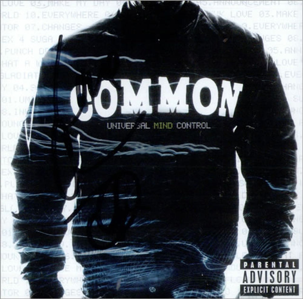 Common Universal Mind Control - Autographed US CD album (CDLP) B001198602