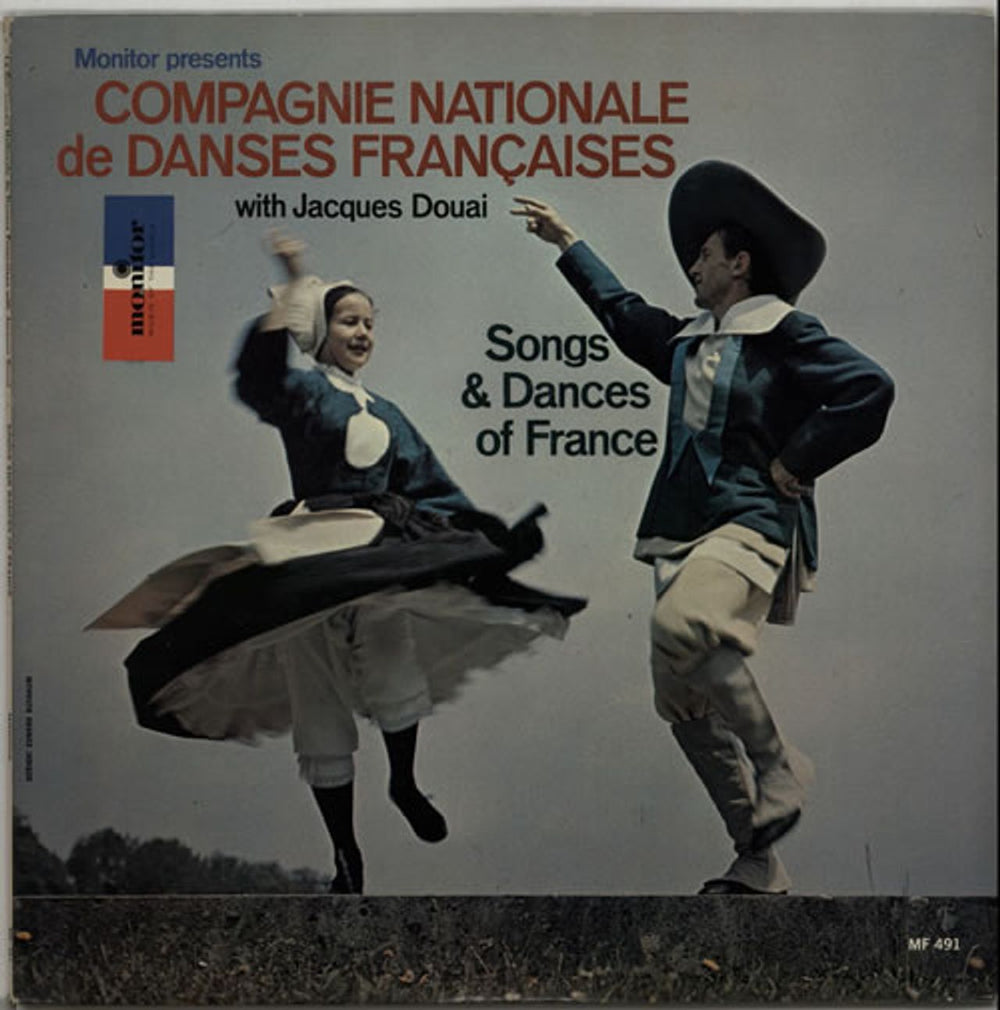 Compagnie Nationale De Danses Françaises Songs & Dances Of France US vinyl LP album (LP record) MF491