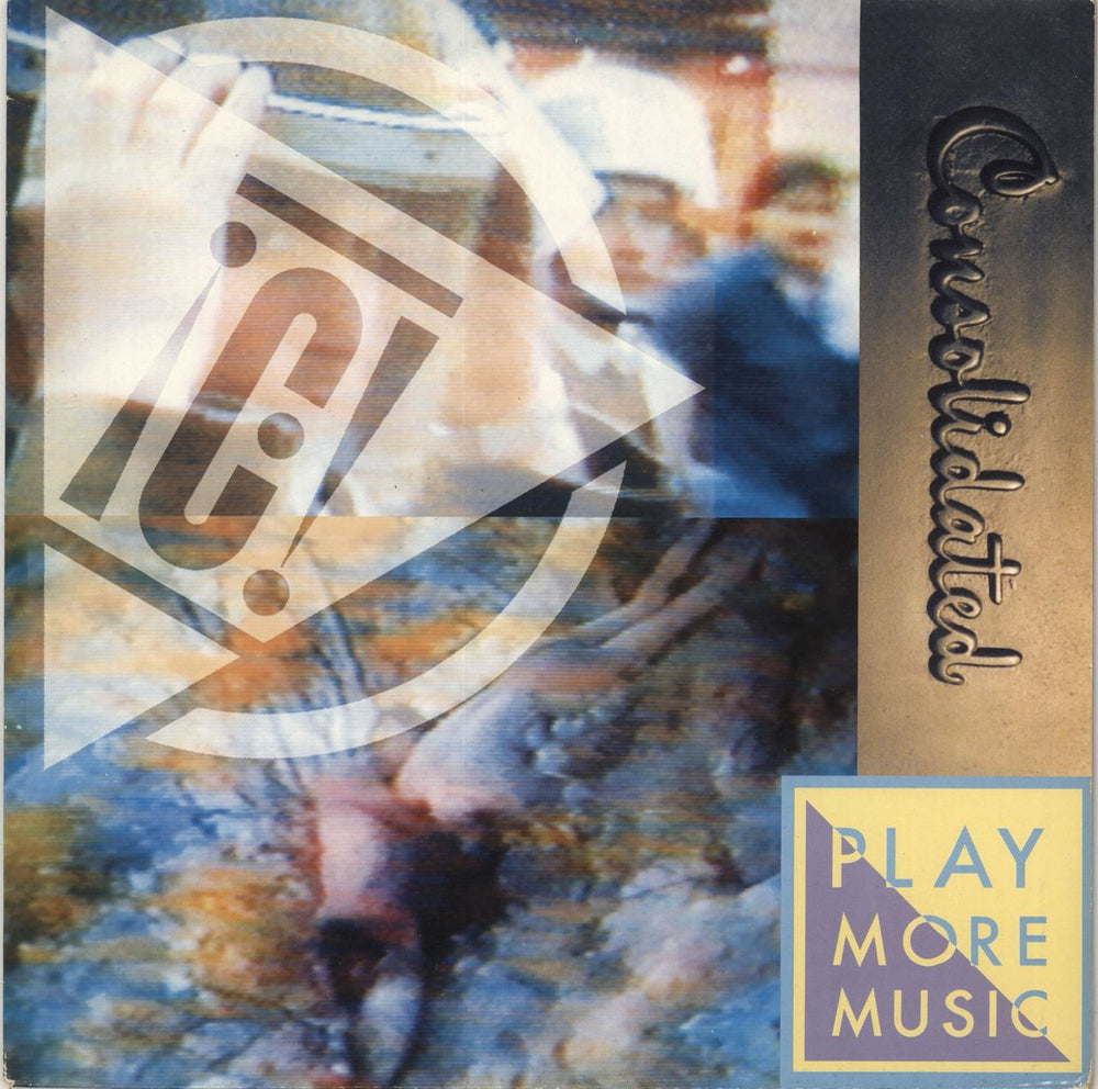 Consolidated Play More Music Dutch vinyl LP album (LP record) NET040