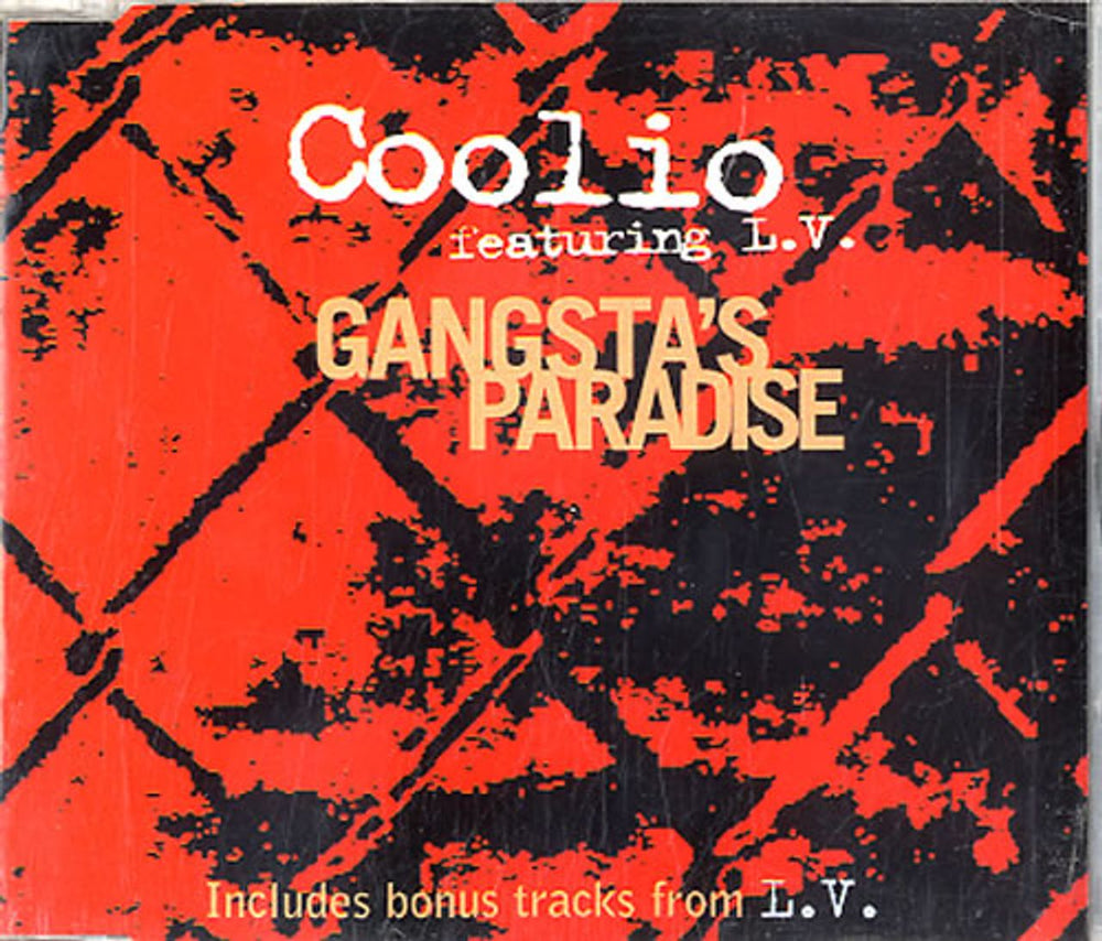 Coolio Gangsta's Paradise UK CD single (CD5 / 5") MCSXD2104
