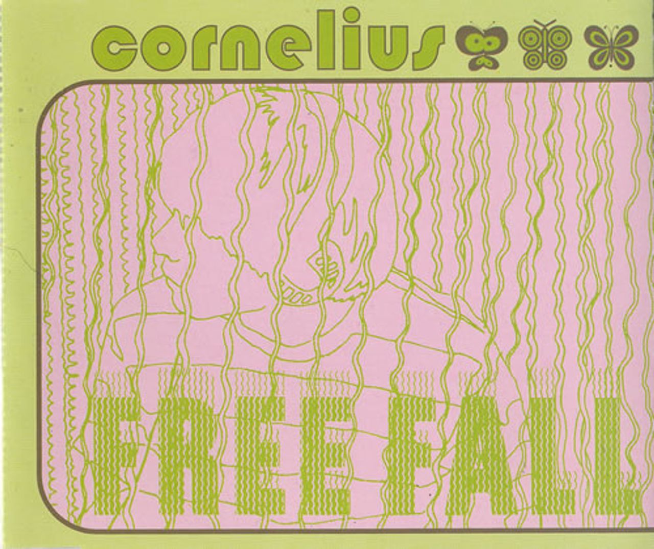 Cornelius (Jap) Free Fall UK CD single (CD5 / 5") OLE308-2