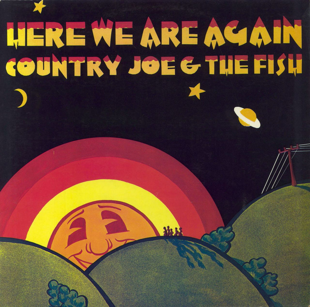 Country Joe & The Fish Here We Are Again UK vinyl LP album (LP record) SVRL.19048