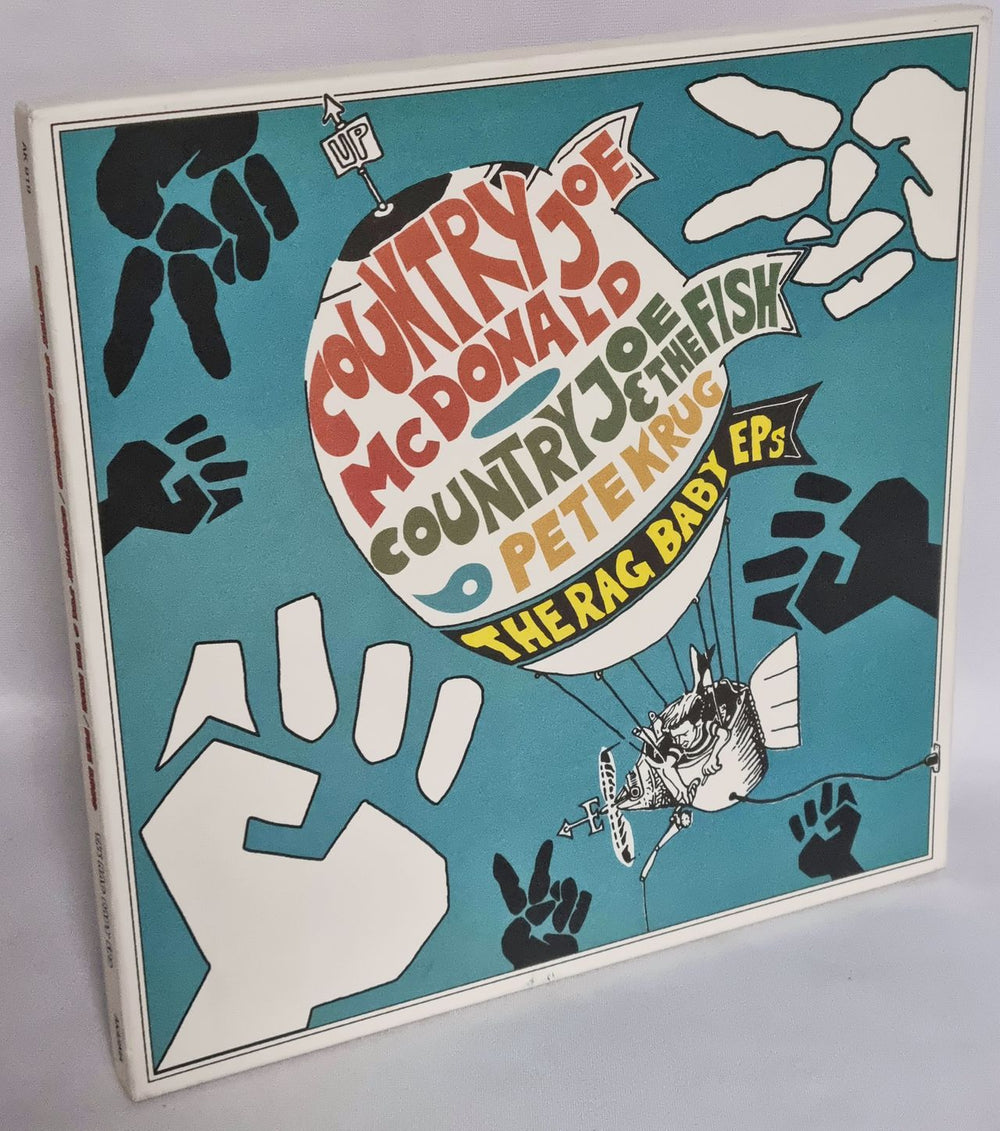 Country Joe & The Fish The Rag Baby EPs Italian CD Album Box Set AK919