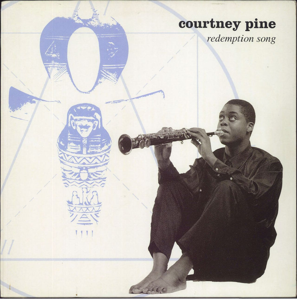 Courtney Pine Redemption Song UK 12" vinyl single (12 inch record / Maxi-single) 12IS562