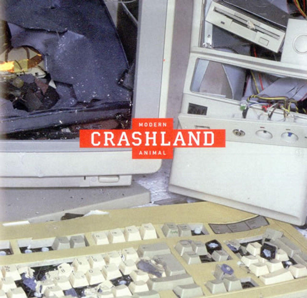Crashland Modern Animal UK CD single (CD5 / 5") ISOM42SMS