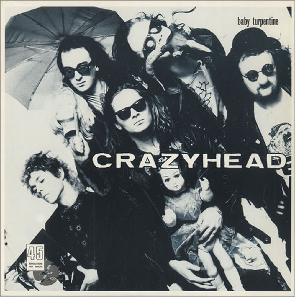 Crazyhead Baby Turpentine UK 7" vinyl single (7 inch record / 45) FOOD10