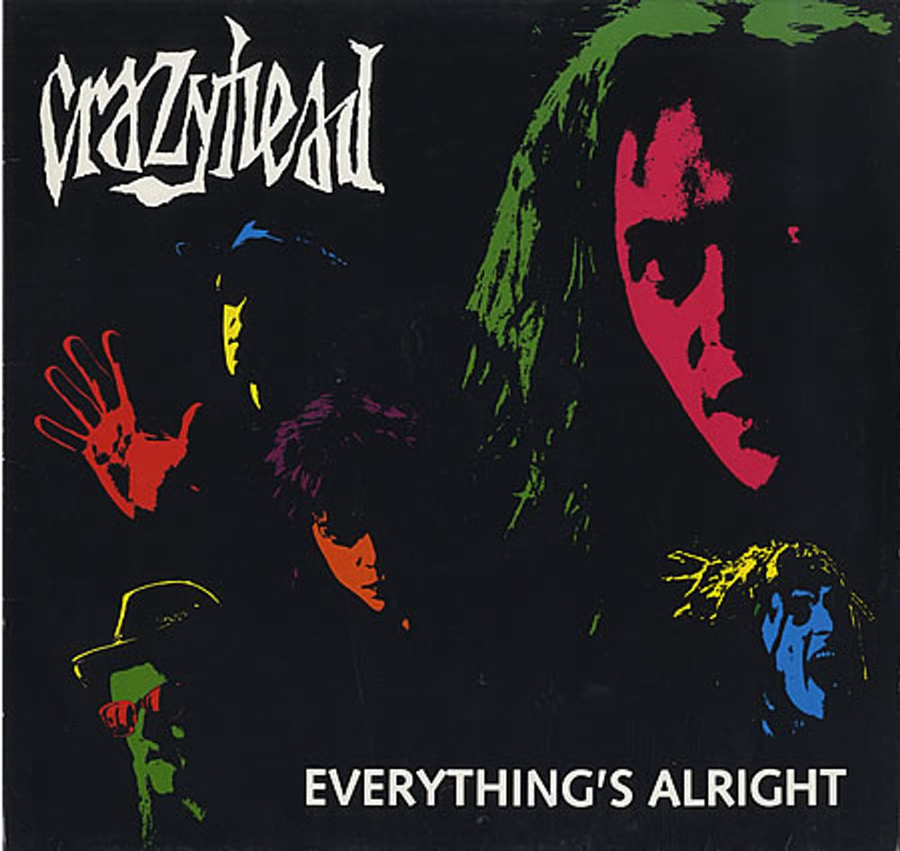 Crazyhead Everything's Alright UK 12" vinyl single (12 inch record / Maxi-single) 12REV64