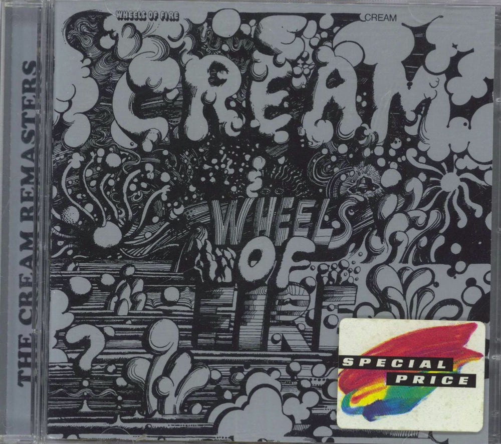 Cream Wheels Of Fire UK 2 CD album set (Double CD) 531812-2