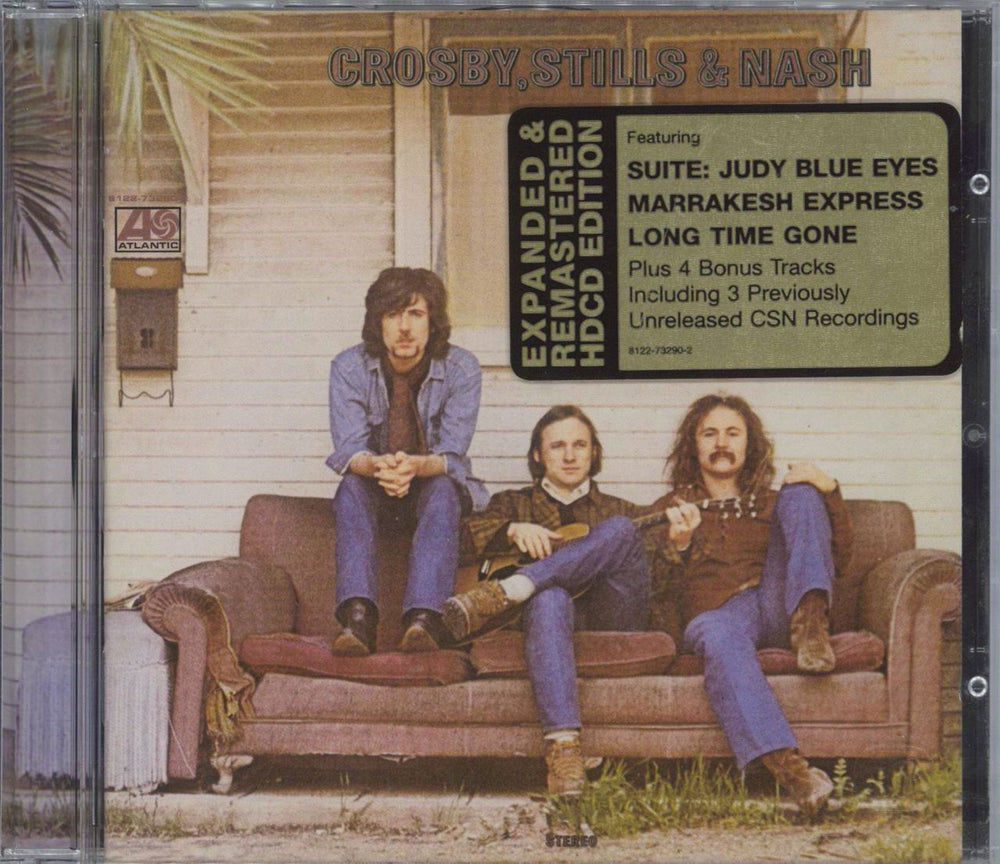 Crosby, Stills & Nash Crosby Stills & Nash: Expanded Edition UK CD album (CDLP) 8122732902