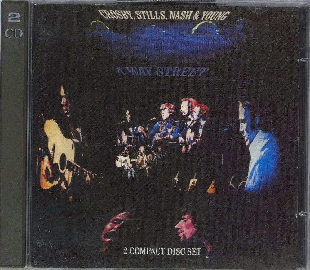 Crosby, Stills, Nash & Young 4 Way Street German 2 CD album set (Double CD) 7567824082YS