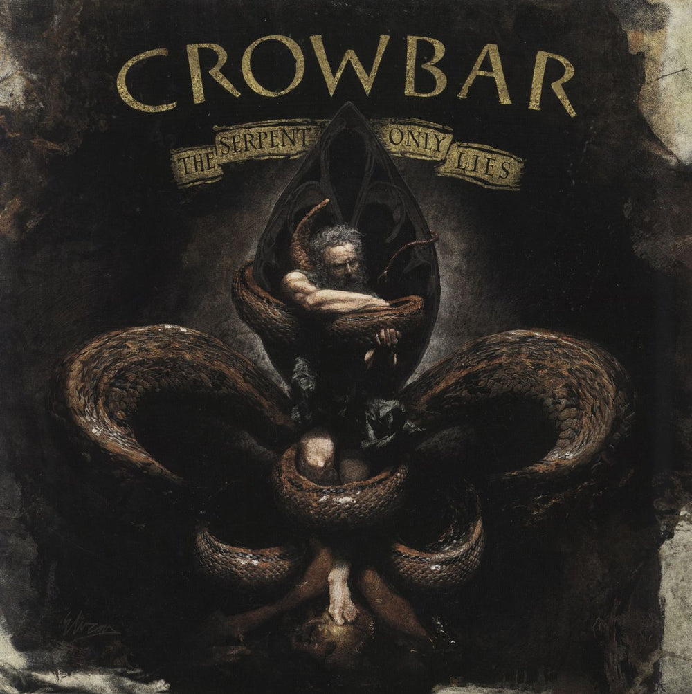 Crowbar The Serpent Only Lies - Green Vinyl + CD UK vinyl LP album (LP record) SPV 271691 LP