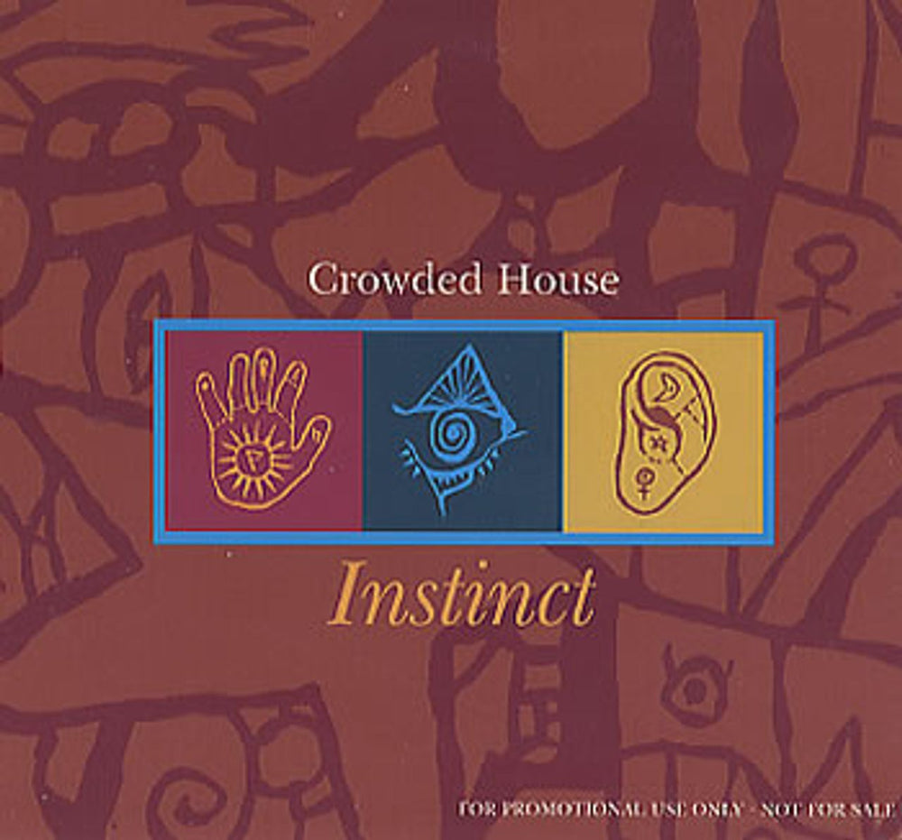 Crowded House Instinct Dutch Promo CD single (CD5 / 5") CDSP128