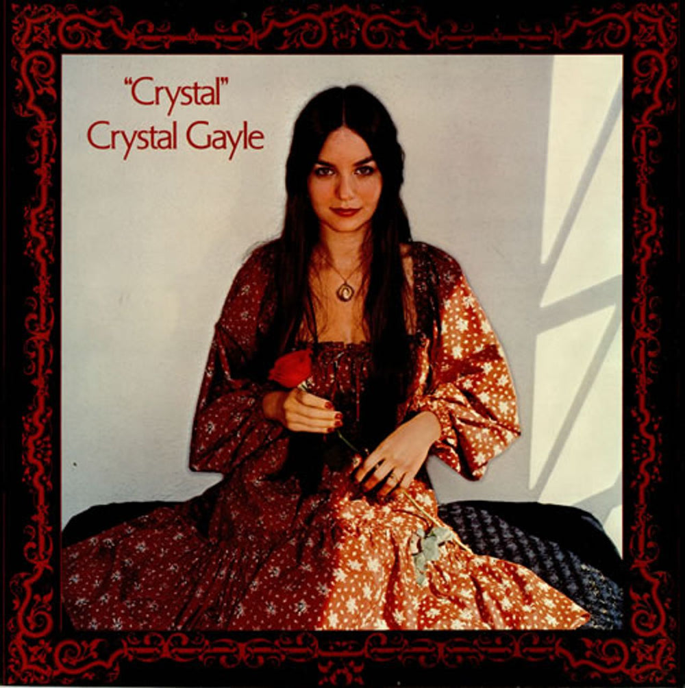 Crystal Gayle Crystal UK vinyl LP album (LP record) UAS29973