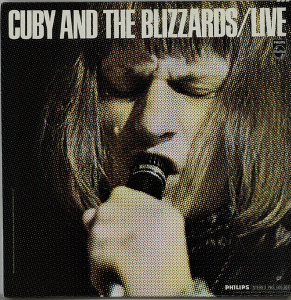 Cuby + Blizzards Live US vinyl LP album (LP record) PHS600-307