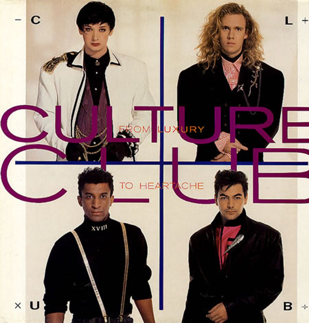 Culture Club From Luxury To Heartache UK vinyl LP album (LP record) V2380