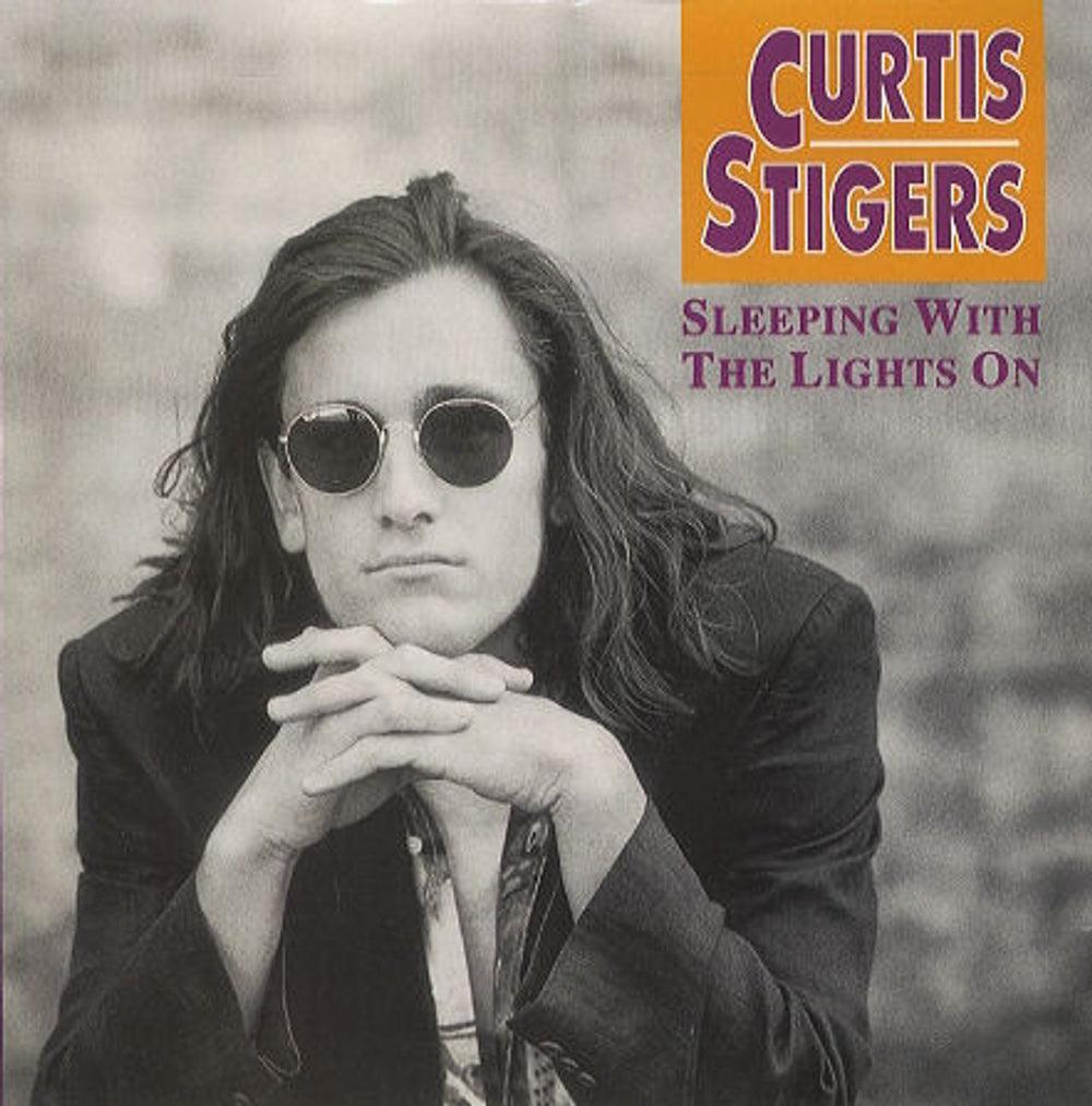 Curtis Stigers Sleeping With The Lights On UK 7" vinyl single (7 inch record / 45) 110230-7