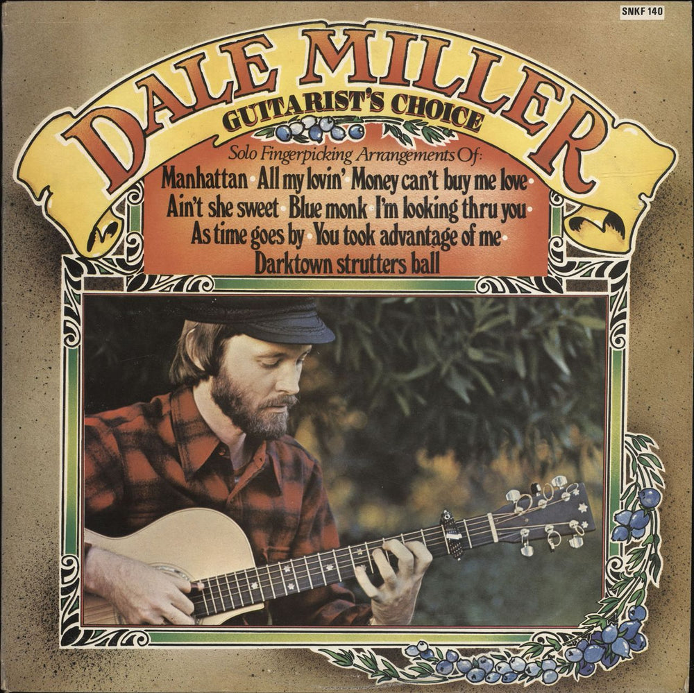 Dale Miller Guitarist's Choice UK vinyl LP album (LP record) SNKF140