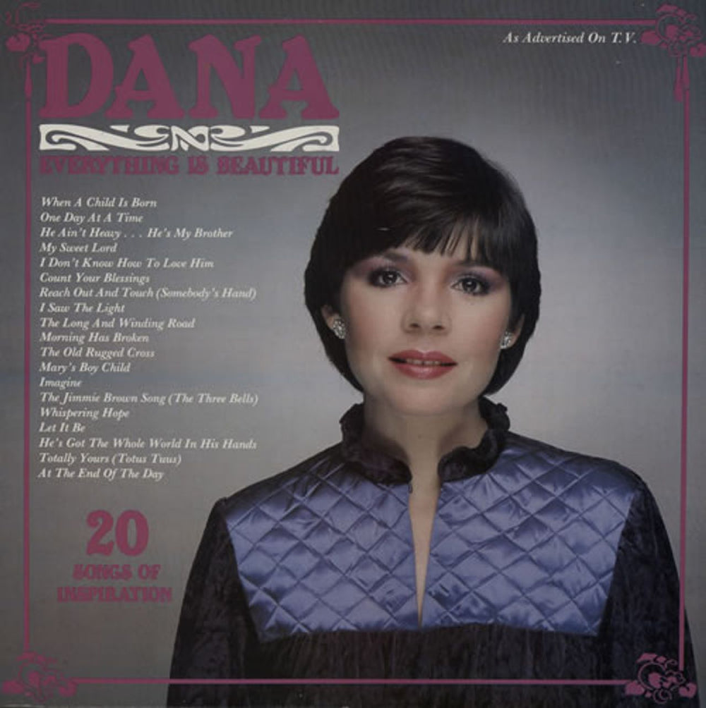 Dana Everything Is Beautiful UK vinyl LP album (LP record) WW5099