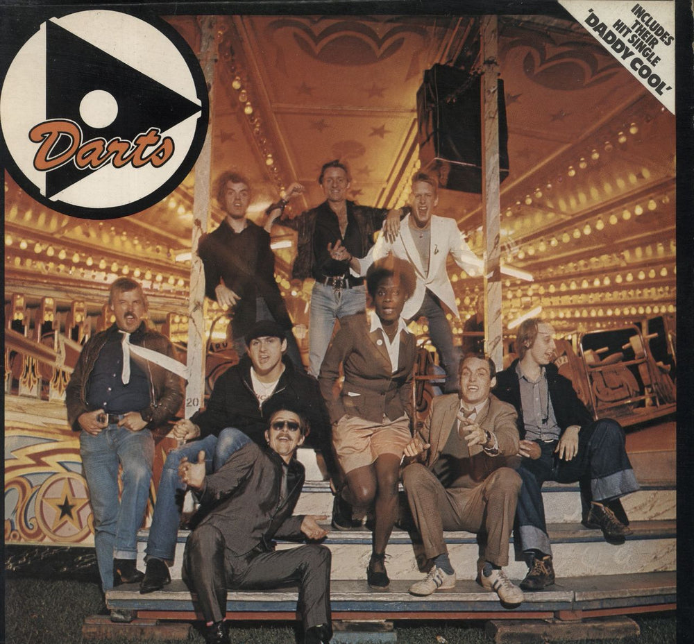 Darts Darts - Hype Stickered Picture Sleeve UK vinyl LP album (LP record) MAG5020