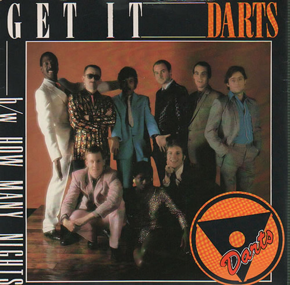 Darts Get It - A Label UK Promo 7" vinyl single (7 inch record / 45) MAG140