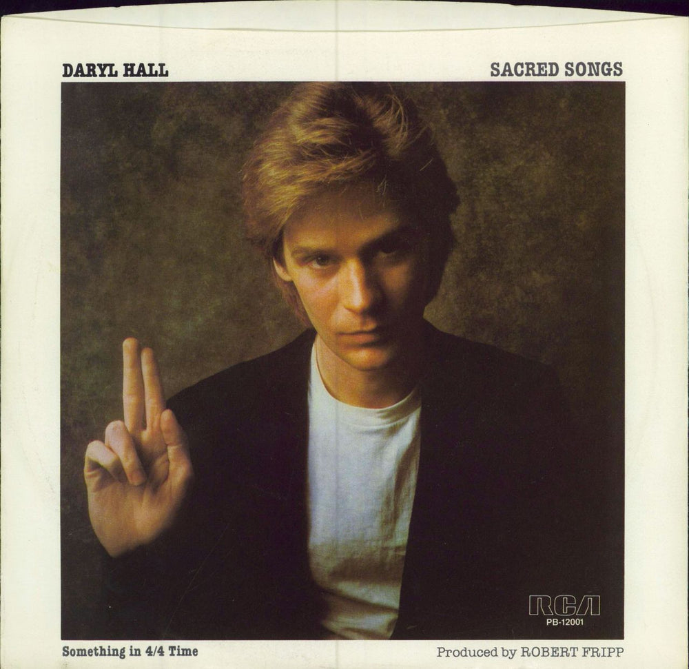 Daryl Hall Something In 4/4 Time US 7" vinyl single (7 inch record / 45) PB-12001